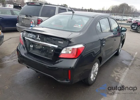 2021 Mitsubishi Mirage G4 Carbonite Edition/Es/Le из США, поврежденный, VIN ML32FUFJ2MHF07204